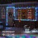 Geemoo LED Weihnachtsmann Leiter Lichterkette - 0.75M LED Weihnachtsbeleuchtung Strombetrieben mit Timer, Speicherfunktion, 8 Modi für Innen Außen Weihnachtsbaum Fenster Weihnachten Deko (Bunt)