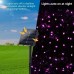 Qedertek Halloween Solar Fairy Lights, 72ft 200 LED Outdoor Solar Fairy Lights, Waterproof 8 Modes Solar Powered String Lights for Tree, Garden, Patio, Lawn, Party, Halloween Decorations (Purple)