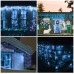 Qedertek Icicle Lights, 432 LED Christmas Fairy Lights Bright Indoor Curtain Lights with 8 Mode Function Mains Powered for Christmas Decorations (White)