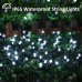 Qedertek Christmas Tree Lights 50M 500 LED, Christmas Lights Outdoor Waterproof, 8 Modes, Timer Function, Christmas Fairy Lights Mains Powered Decoration for Xmas Tree (White)