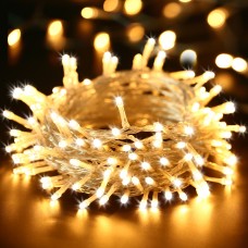  Qedertek Christmas Battery Fairy Lights, 72ft 200 LED Waterproof 8 Modes String Light,Battery Powered Christmas Lights with Memory Function for Xmas Tree,Garden,Party,Christmas Decorations(Warm White) 